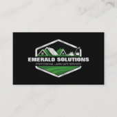 gazon maaien tuin service visitekaartje (Voorkant)