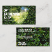 Gazon Verzorging Tuinieren Gras Maaien Dienst Visitekaartje (Voorkant / Achterkant)