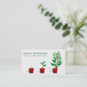 gazon zorg tuinarchitect visitekaartje (Staand voorkant)