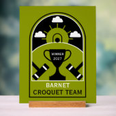 gazoncroquet acryl bord (Neutraal)