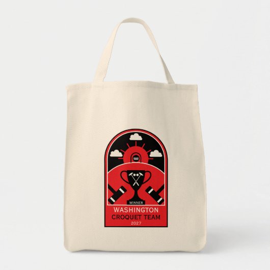 gazoncroquet tote bag (Voorkant)