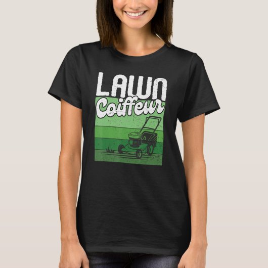 Gazonkapper Grasmaaier Gras Maaien Vader T-shirt (Voorkant)