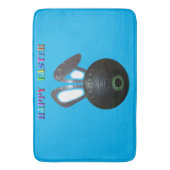 Gazonkom Paashaas, Memory Foam badmat (Voorkant Verticaal)