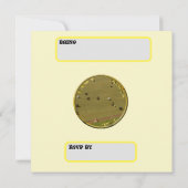 Gazonkommen 2024, gouden munt, save the date (Achterkant)