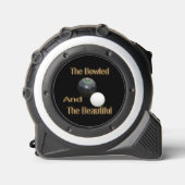 Gazonkommen gebowld mooi, meetlint rolmaat (Voorkant)