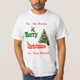 Gazonkommen Kerstboom en kous, T-shirt
