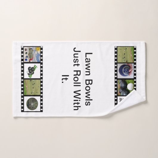 Gazonkommen rollen er gewoon mee, handdoek (Handdoek)