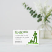 gazonmaaidienst-Visitekaartje Visitekaartje (Staand voorkant)