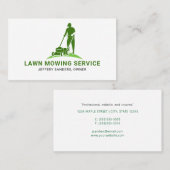 gazonmaaidienst-Visitekaartje Visitekaartje (Voorkant / Achterkant)