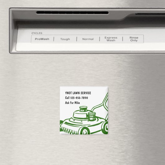 Gazonmaaiende zakelijke magneten (Insitu (Vaatwasser))