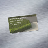 Gazonmaaiende zakelijke magneten (Voorbeeld)