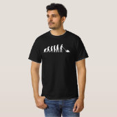 Gazonmaaier Evolutie Tuinman T-shirt (Voorkant volledig)