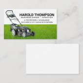 Gazonmaaier snijdt gras | Landschapsarchitectuur Visitekaartje (Voorkant / Achterkant)