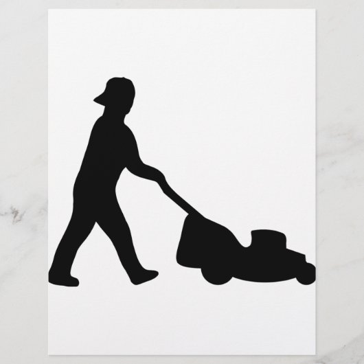 gazonmaaipictogram flyer (Voorkant)