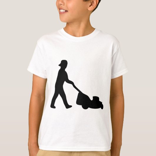 gazonmaaipictogram t-shirt (Voorkant)