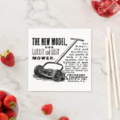 gazonmoweradvertentie servetten (Insitu)