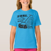  gazonmoweradvertentie t-shirt (Voorkant)
