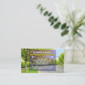 Gazononderhoud, Landscaping, Grasmaaien, Boom Serv Visitekaartje (Staand voorkant)