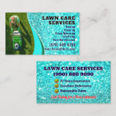 Gazononderhoud Visitekaartje Landscaping Maaigras (Voorkant / Achterkant)