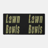 Gazonschalen is het woord, bureaumat (Voorkant)