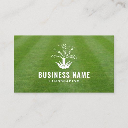 Gazonsproeier & irrigatiesysteem Professional Visitekaartje (Voorkant)