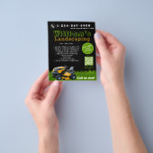 Gazonverzorging Landscaping Gardening Services Zwa Flyer (Hand)