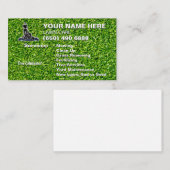 Gazonverzorging Landscaping maaien gras snijden tr Visitekaartje (Voorkant / Achterkant)