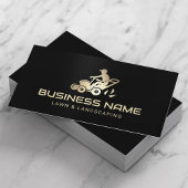 Gazonverzorging & Landscaping Minimal Gold Mower L Visitekaartje