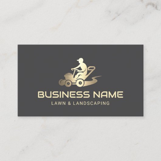 Gazonverzorging & Landscaping Moderne Goudmaaier L Visitekaartje (Voorkant)