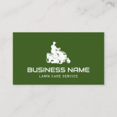 Gazonverzorging & Landscaping Rijmaaier Plain Gree Visitekaartje (Voorkant)