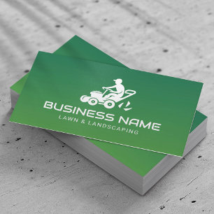 Gazonverzorging & Landscaping Service Minimale maa Visitekaartje