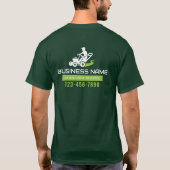 Gazonverzorging & Landscaping Service Rijmaaier Lo T-shirt (Achterkant)