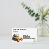 Gazonverzorging Specialist Visitekaartje (Staand voorkant)