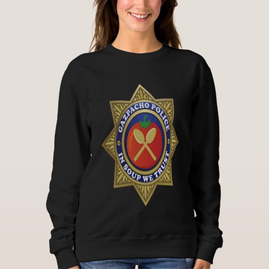Gazpacho Police Badge Greene Pelosi Trui (Voorkant)