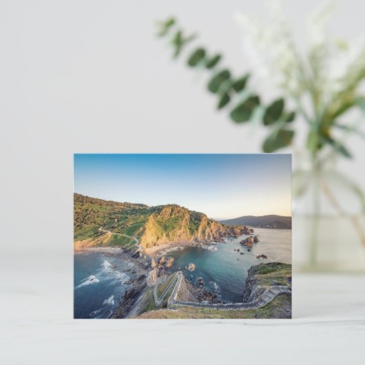 Gaztelugatxe Briefkaart (Staand voorkant)