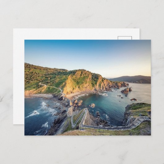 Gaztelugatxe Briefkaart (Voorkant / Achterkant)