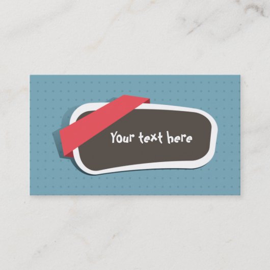 Gazuillis-visitekaartje Visitekaartje (Voorkant)