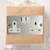 GB AC BS 1363 Plug Socket [Britse standaard] Etiket (Insitu)
