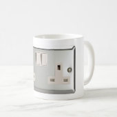 GB AC BS 1363 Plug Socket [Britse standaard] Koffiemok (Voorkant rechts)