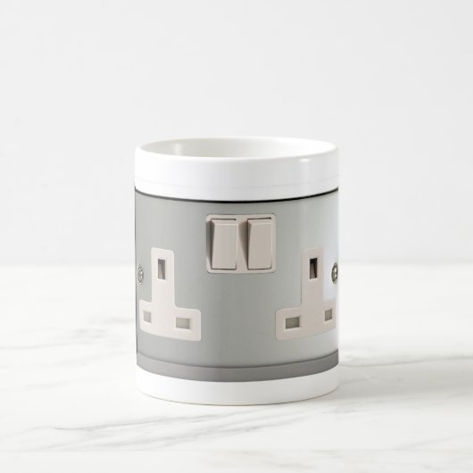 GB AC BS 1363 Plug Socket [Britse standaard] Koffiemok (Center)