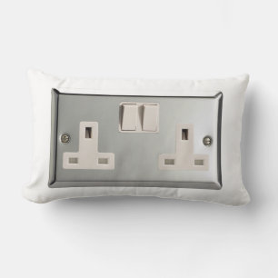 GB AC BS 1363 Plug Socket [Britse standaard] Kussen