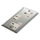 GB AC BS 1363 Plug Socket [Britse standaard] Magneet (Linkerzijde)