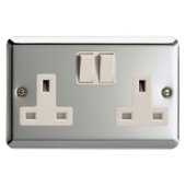 GB AC BS 1363 Plug Socket [Britse standaard] Magneet (Horizontaal)