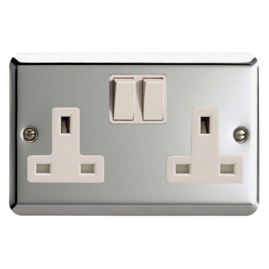 GB AC BS 1363 Plug Socket [Britse standaard] Magneet (Horizontaal)