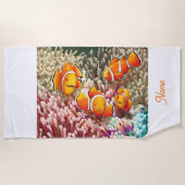 GB Beach Towel Clownfish Strandlaken (Voorkant)