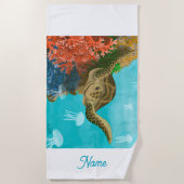 GB Beach Towel Sea Turtle Strandlaken (Voorkant)