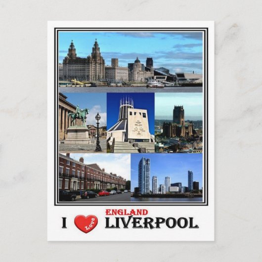 GB Engeland - Liverpool - Briefkaart (Voorkant)