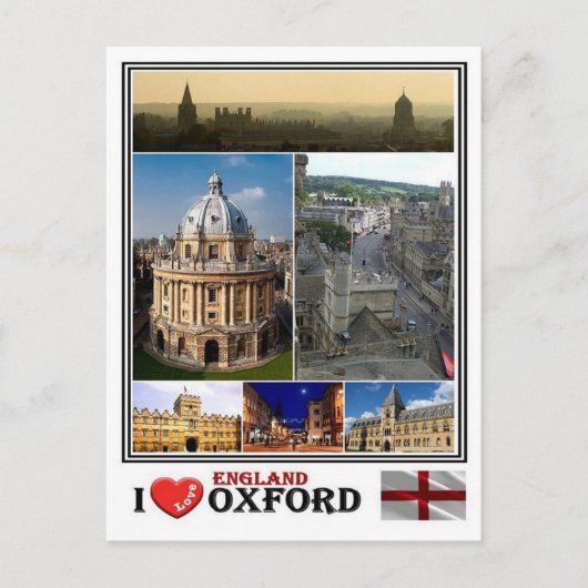 GB Engeland - Oxford - Briefkaart (Voorkant)