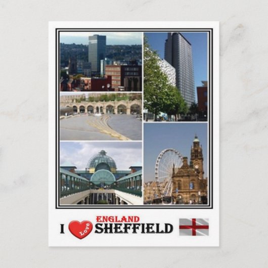 GB Engeland - Yorkshire Sheffield - Briefkaart (Voorkant)