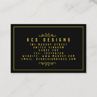 GB / Euro, 8,5 cm x 5,5 cm Visitekaartje